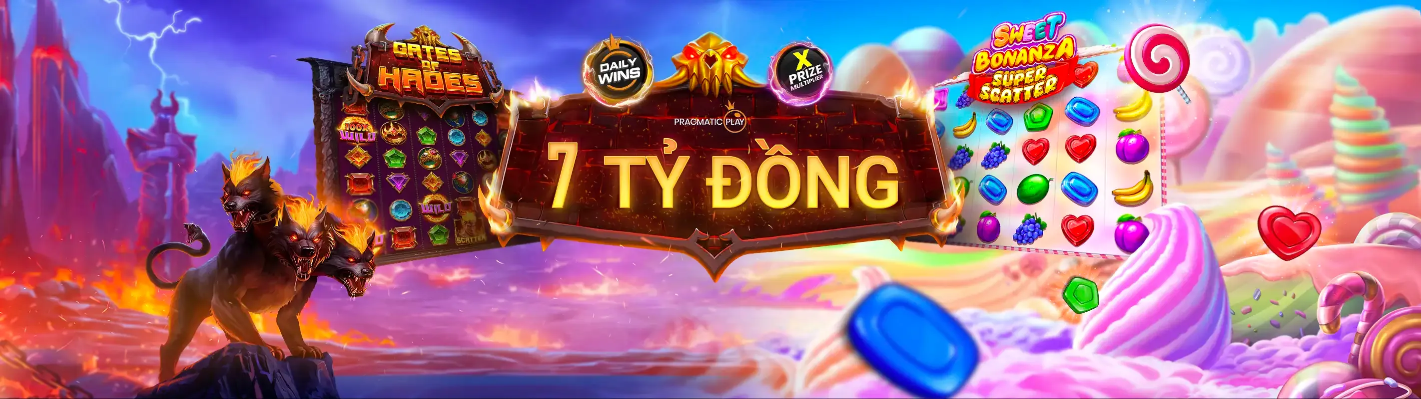 Hình ảnh banner khuyến mãi hoàn trả nạp tiền hàng ngày 5vin đăng nhập
